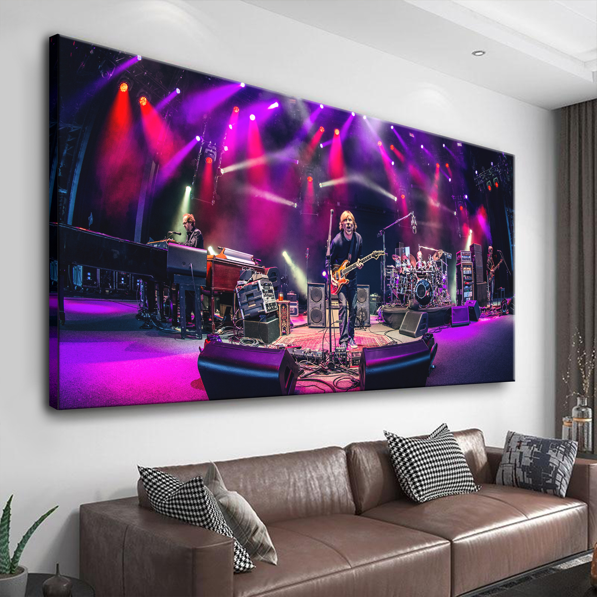 Phish Concert Tour (2014) Canvas Wall Art