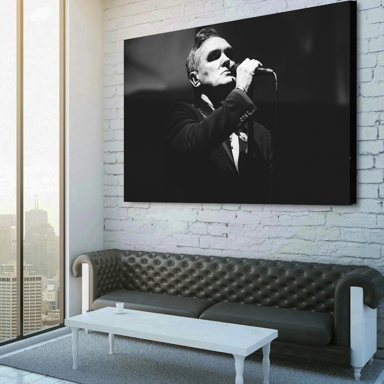 Morrissey Live Canvas Wall Art