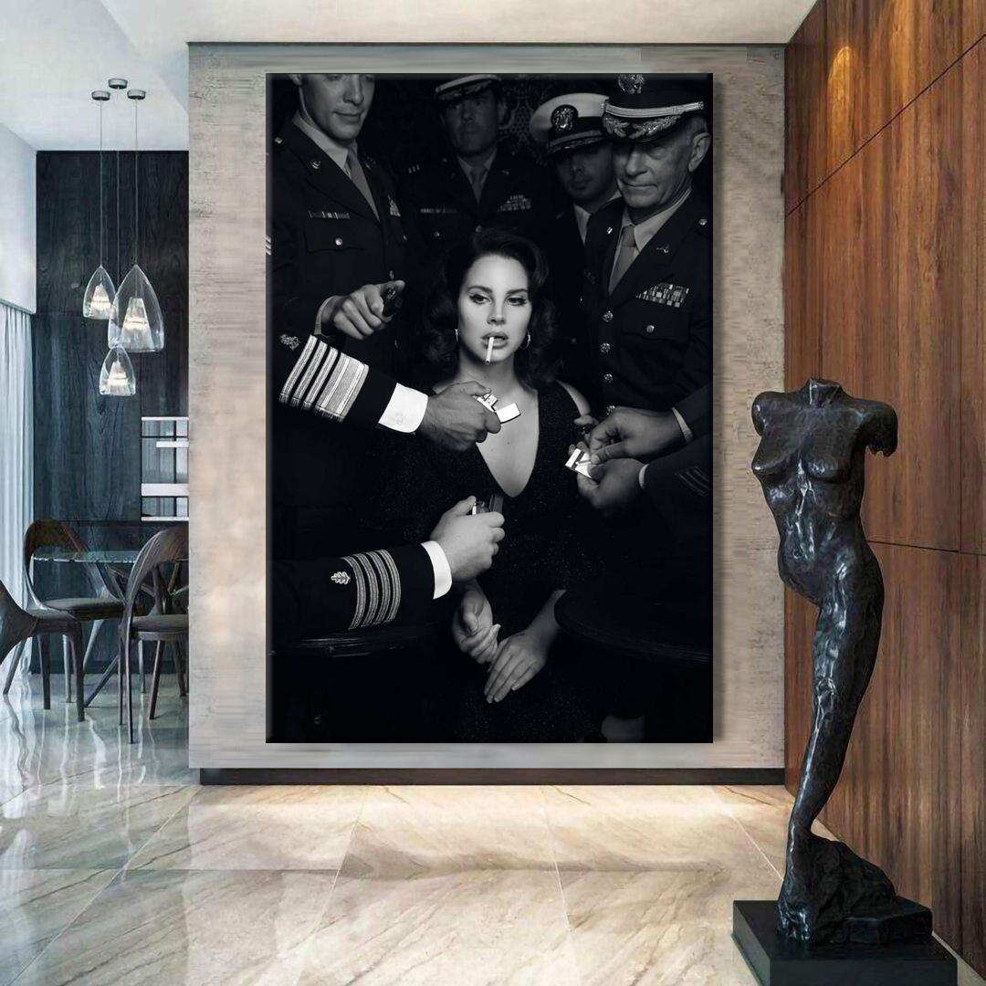 Lana Del Rey covers Complex Magazine 2017 Canvas Wall Art