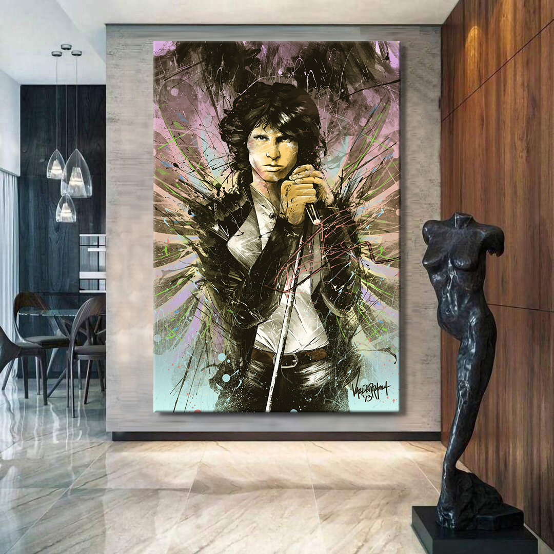 The Doors Jim Morrison Canvas Wall Art