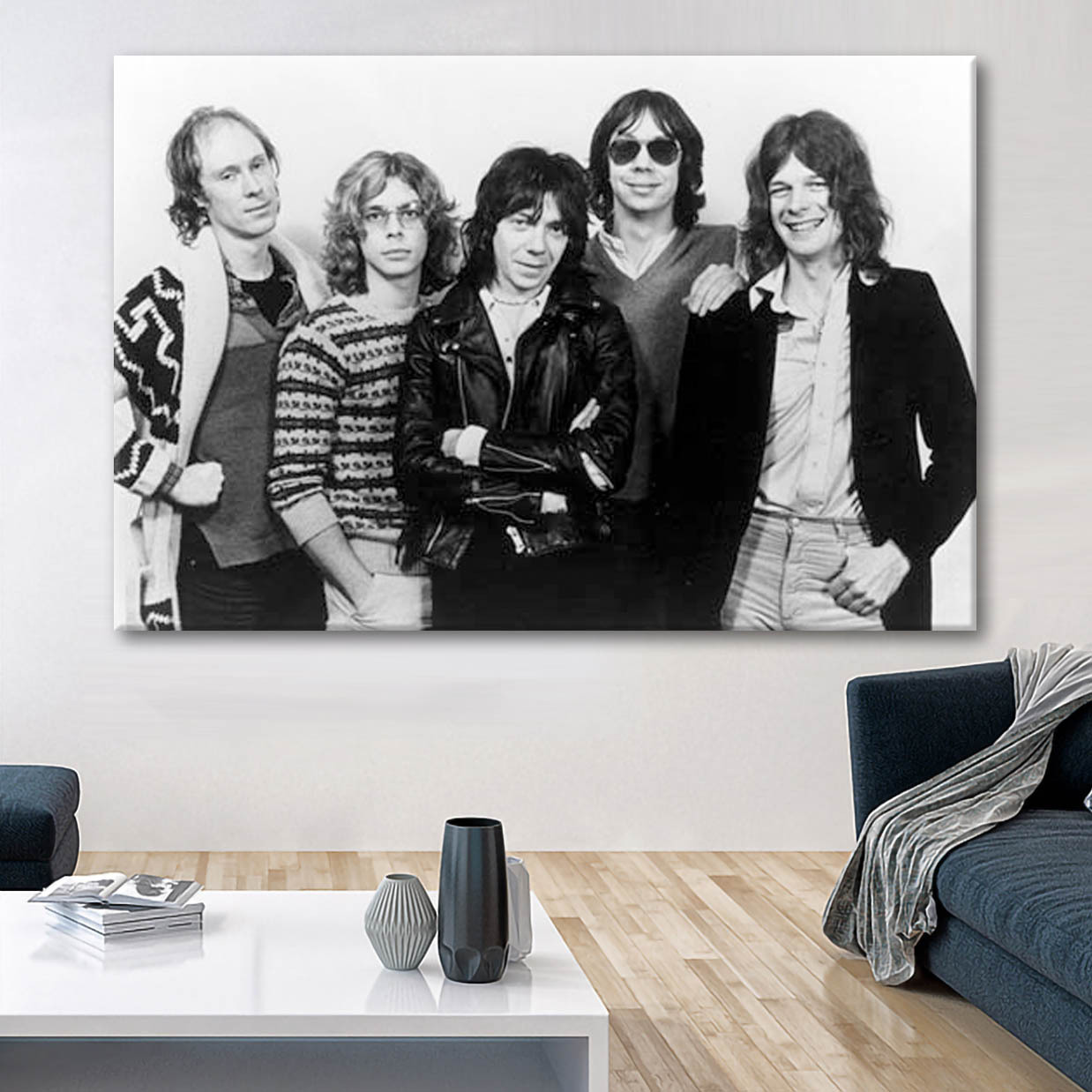 Camel Lineup 1977 Canvas Wall Art