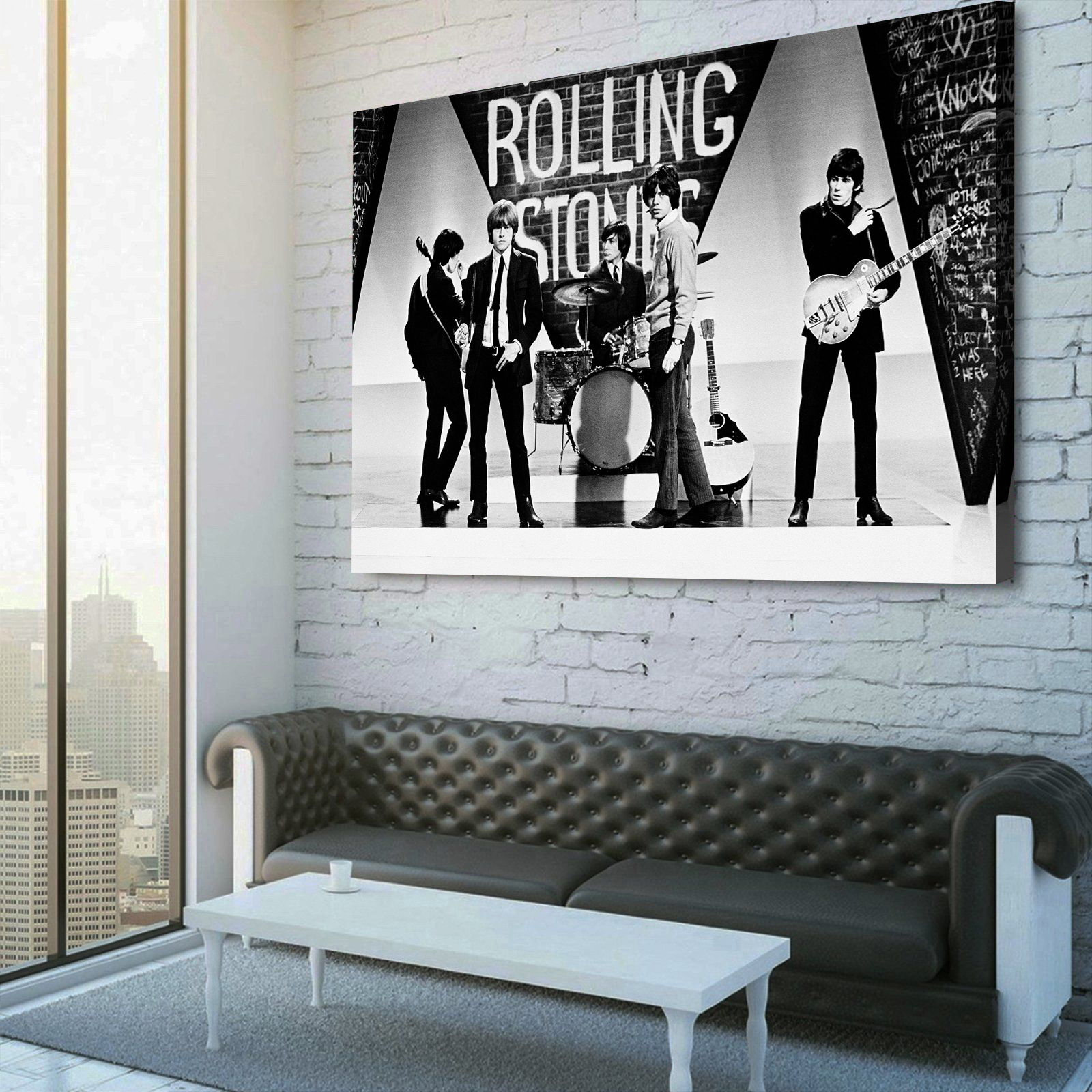 The Rolling Stones Thank you Lucky Star 1964 Canvas Wall Art