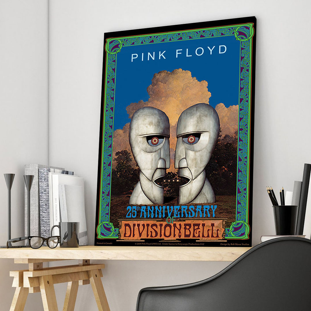 Pink Floyd Division Bell 25th Anniversary Canvas Wall Art