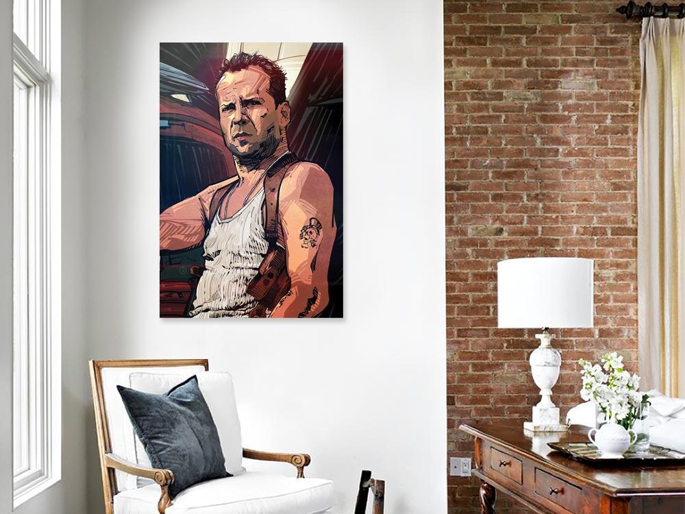 Die Hard John McClane Canvas Wall Art