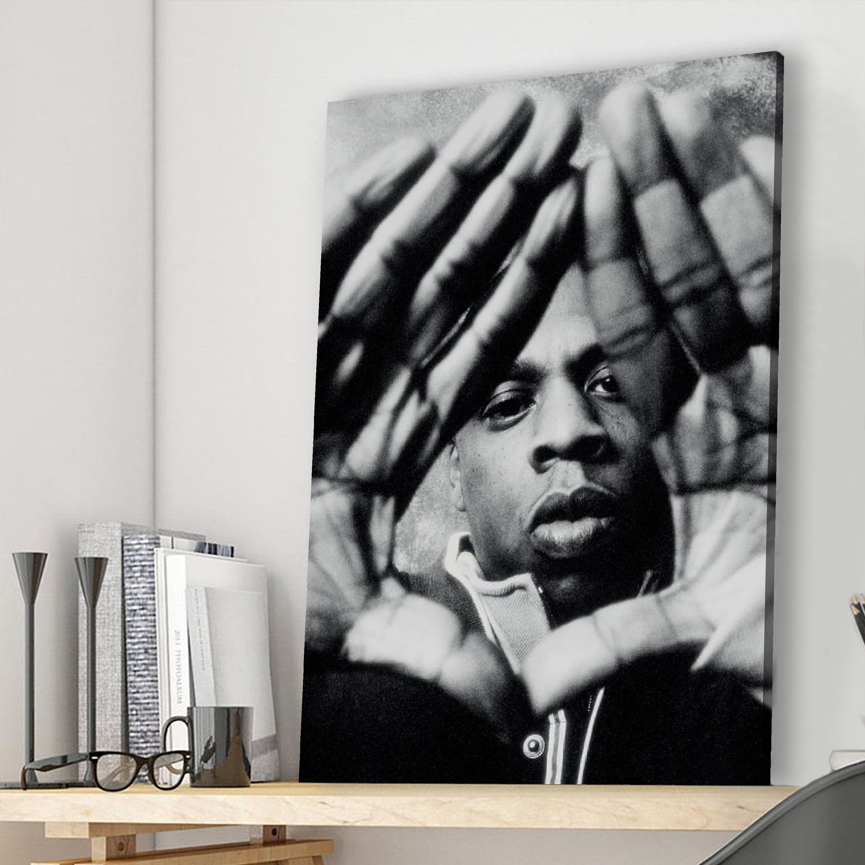 Rapper Jay Z Poster Canvas Wall Art