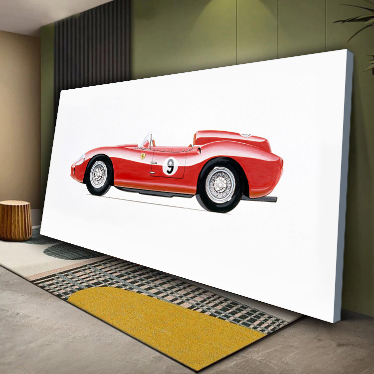 Ferrari 312 S (1958) Canvas Wall Art
