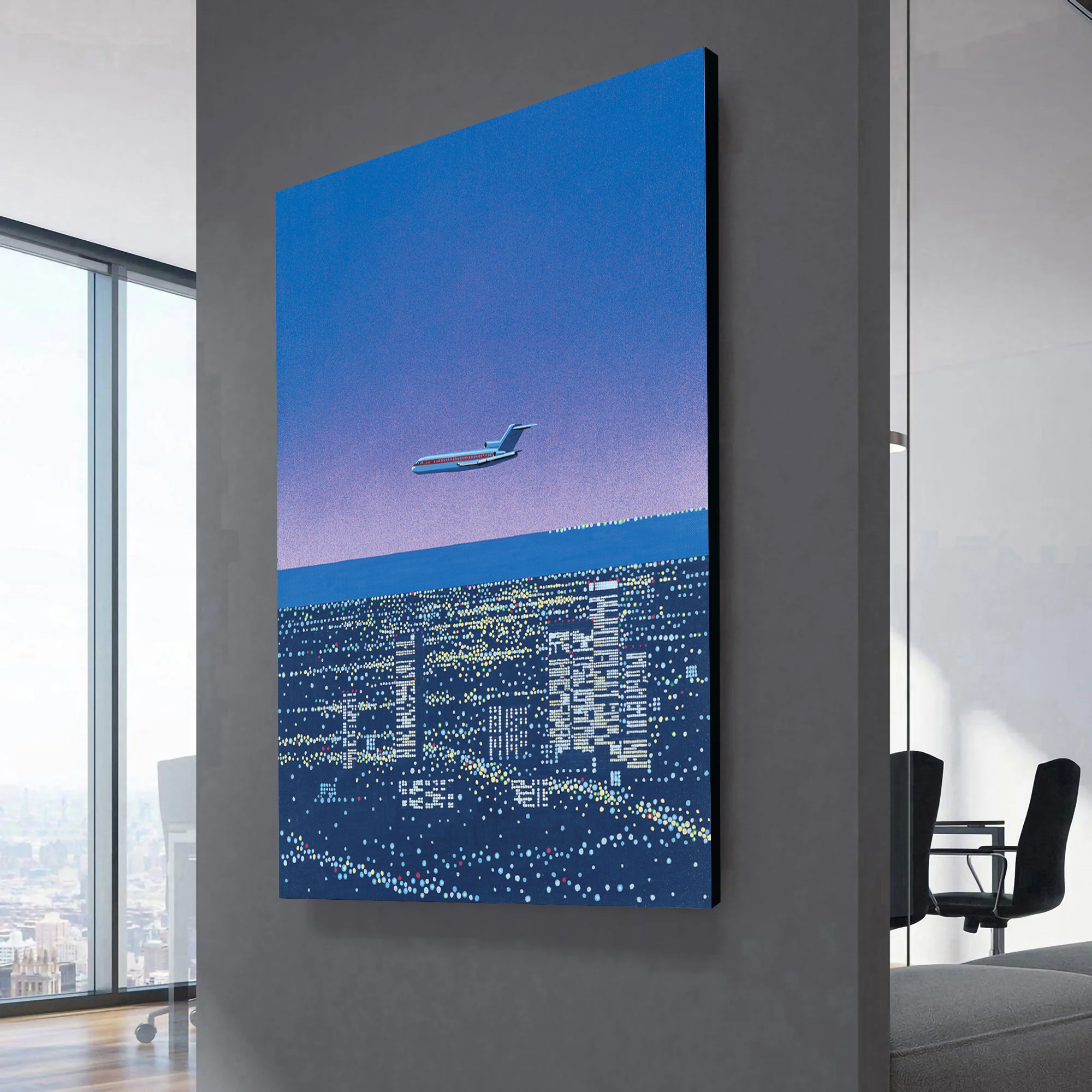 Niteflyte by Hiroshi Nagai Canvas Wall Art