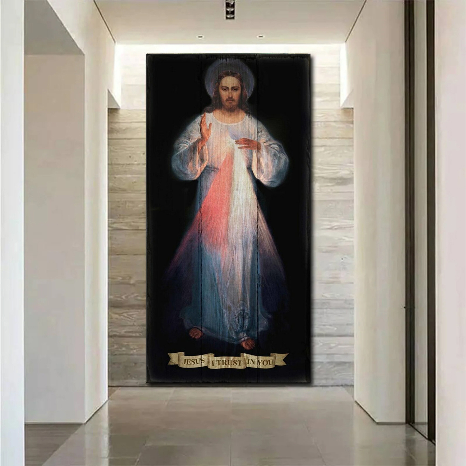 Divine Mercy of Jesus Canvas Wall Art
