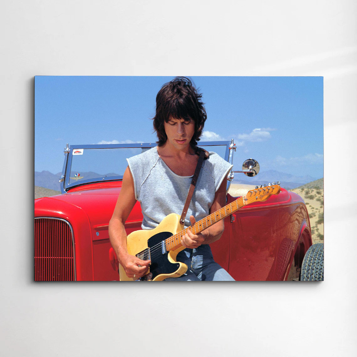 Jeff Beck BECK 01 Canvas Wall Art