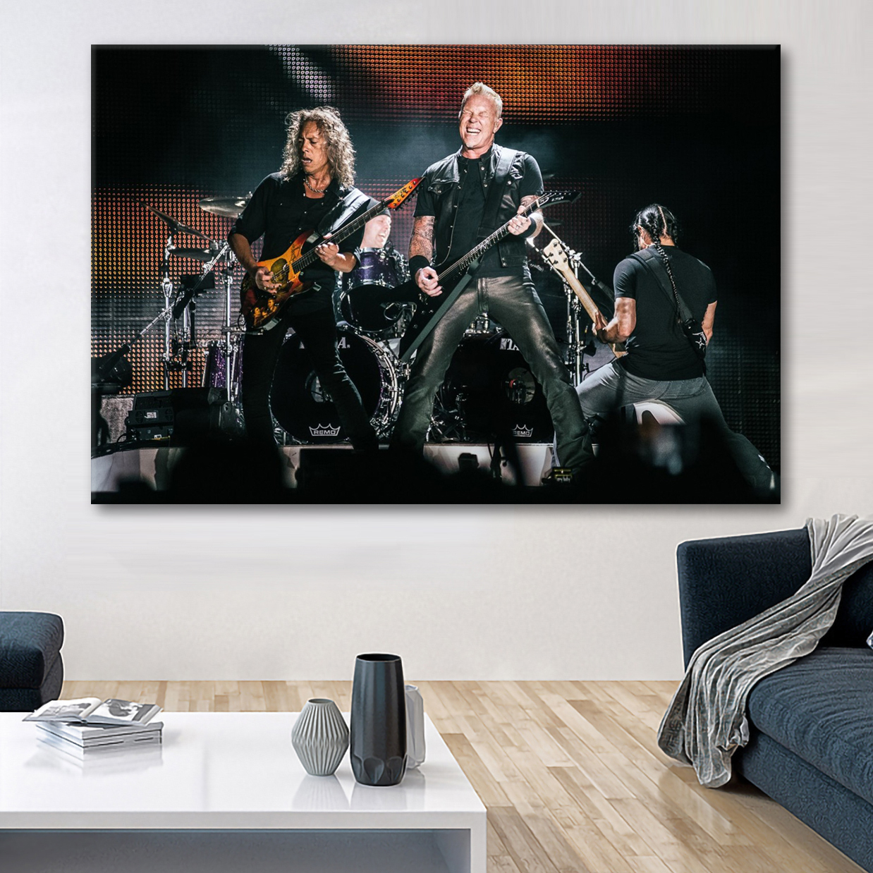 Metallica: Live at Yankee Stadium Canvas Wall Art