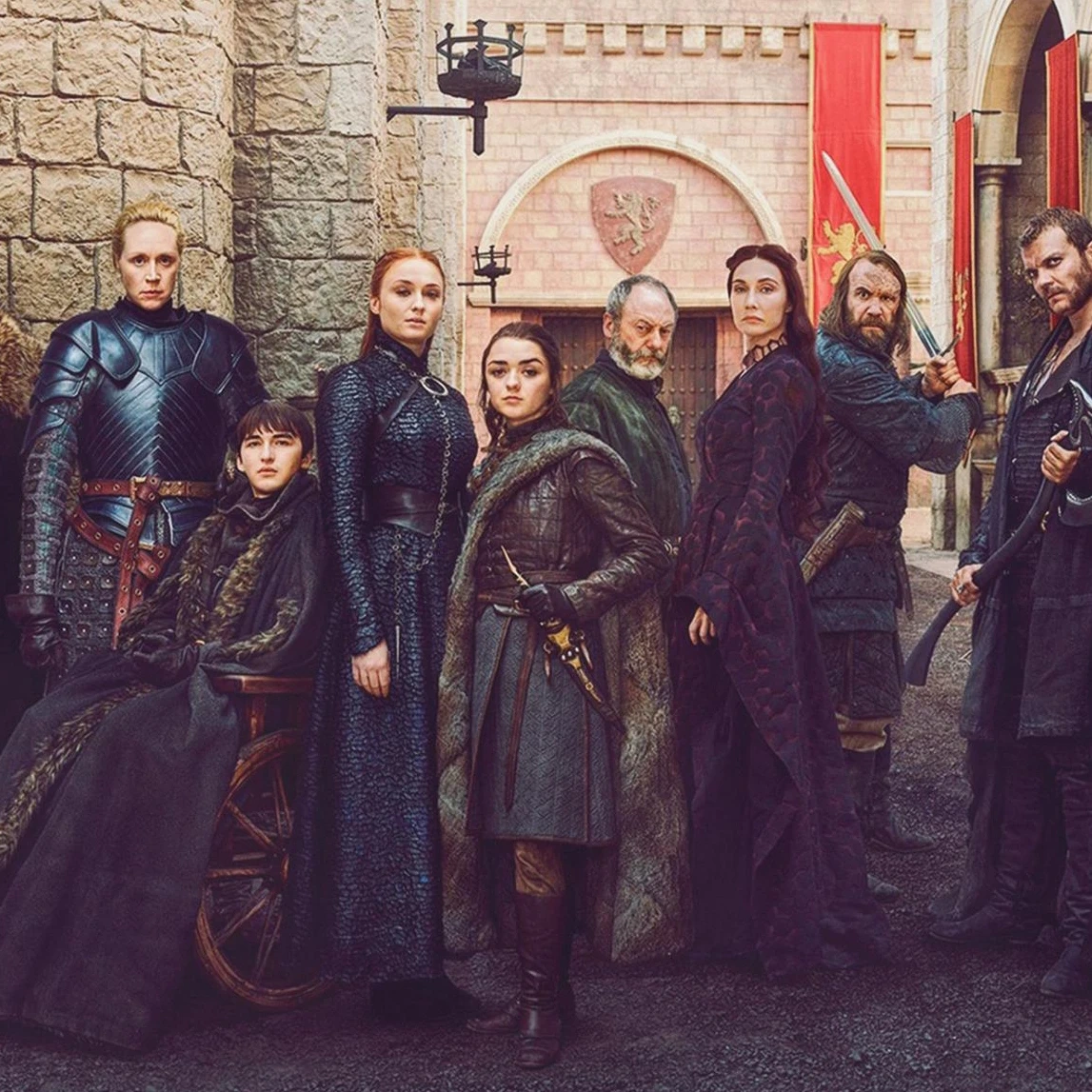 Game of Thrones Season 8 Full Cast Poster Canvas Wall Art