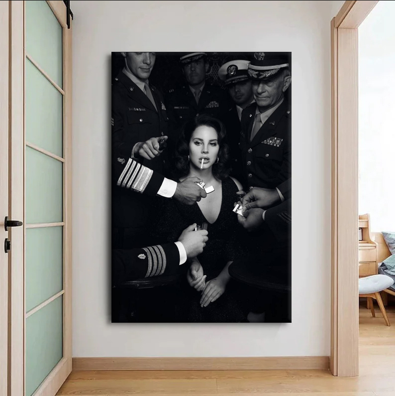 Lana Del Rey covers Complex Magazine 2017 Canvas Wall Art