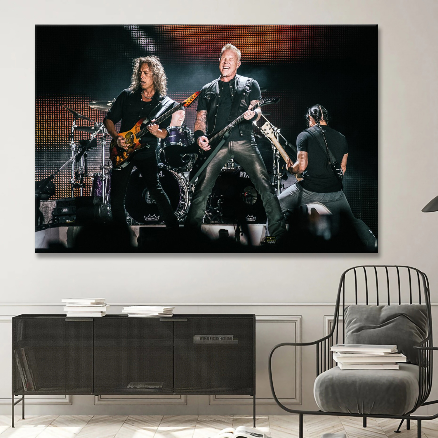 Metallica: Live at Yankee Stadium Canvas Wall Art
