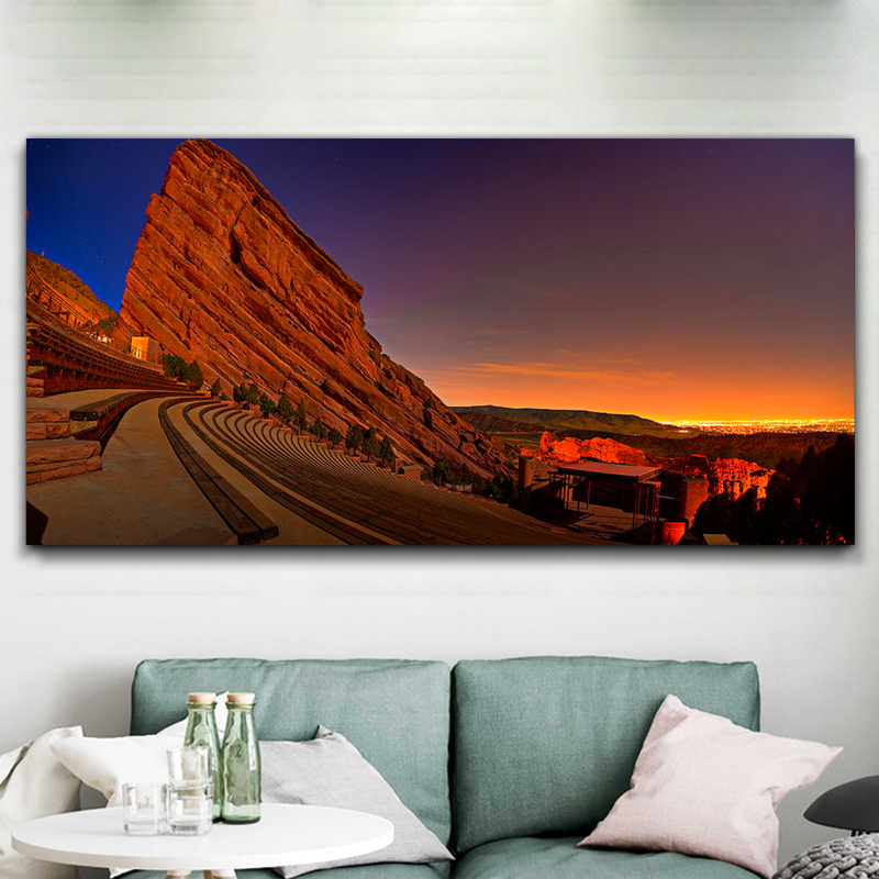 Red Rocks Park & Amphitheatre Canvas Wall Art