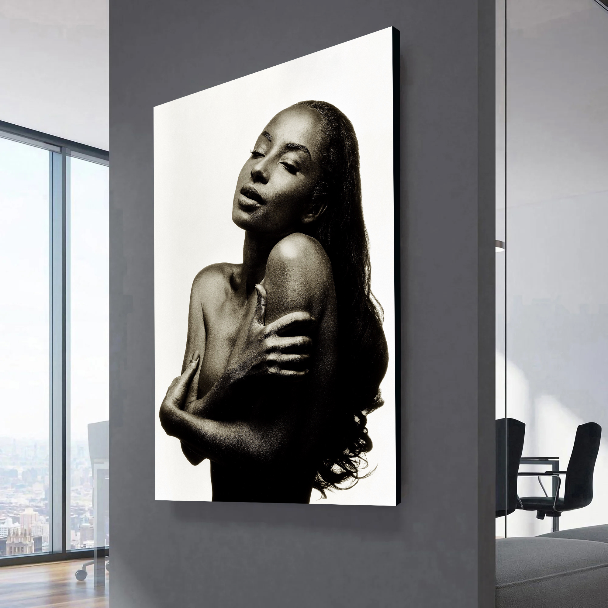 Sade Love Deluxe Album Cover Canvas Wall Art