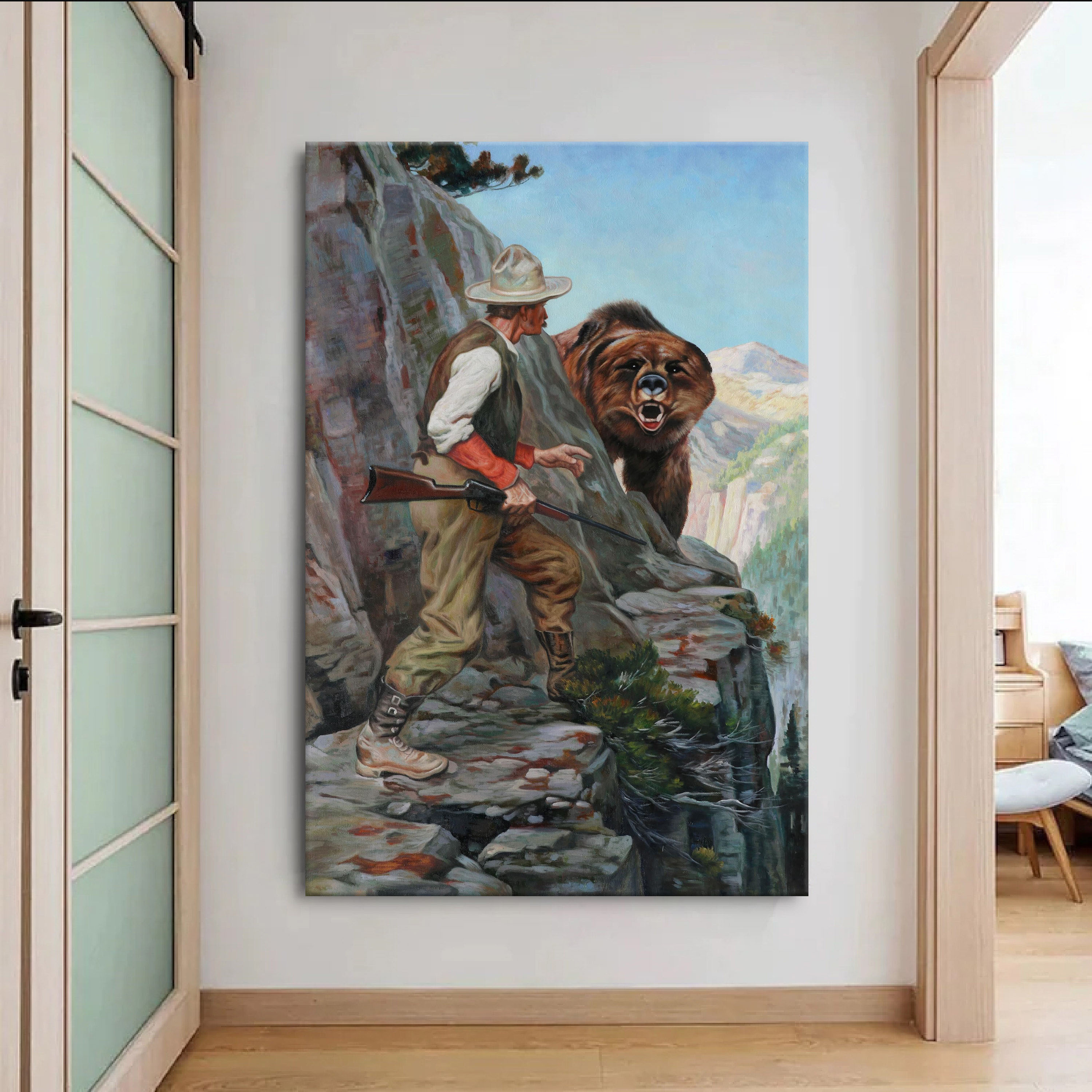Right of Way by Philip Goodwin Canvas Wall Art