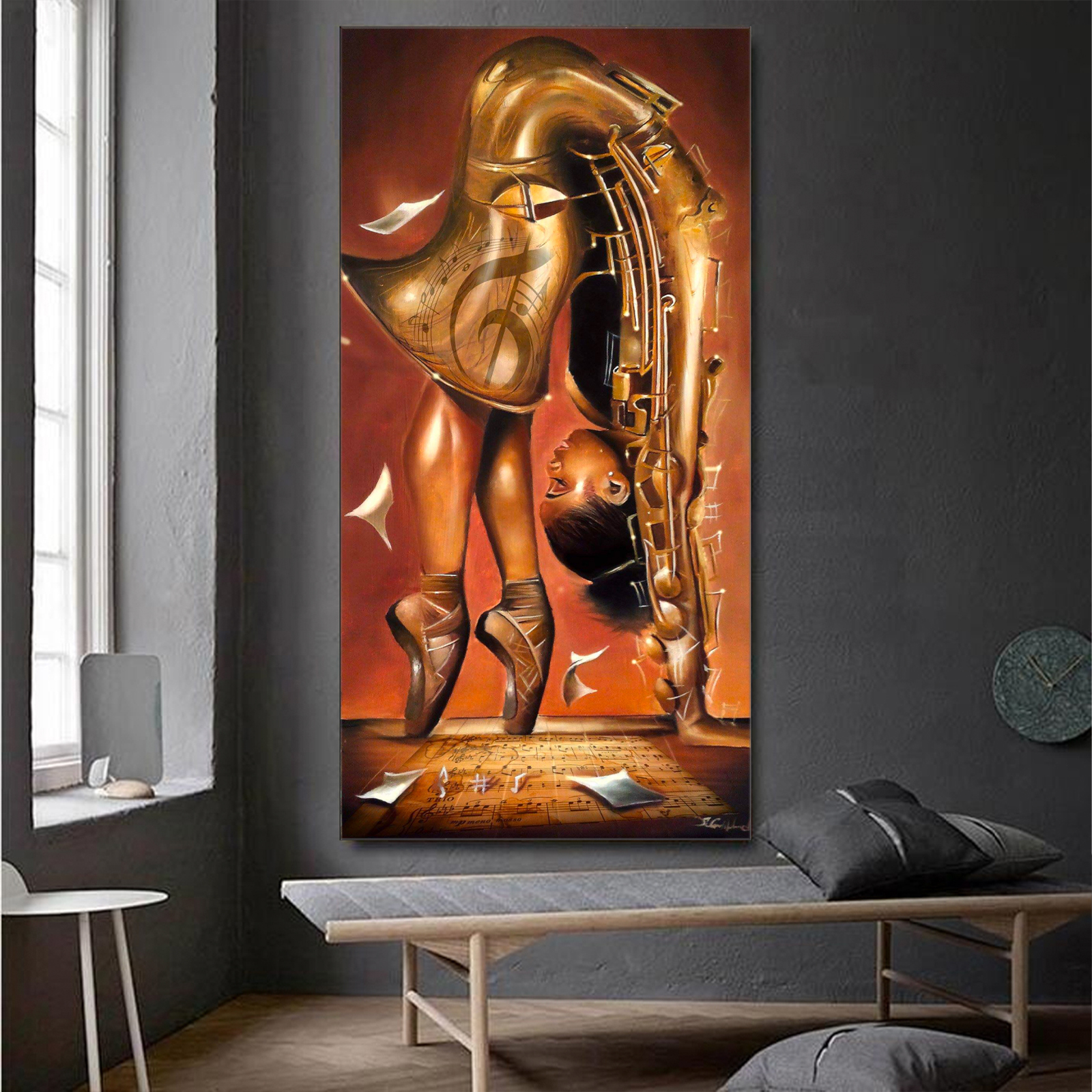 The Balletic Tune ​Canvas Wall Art