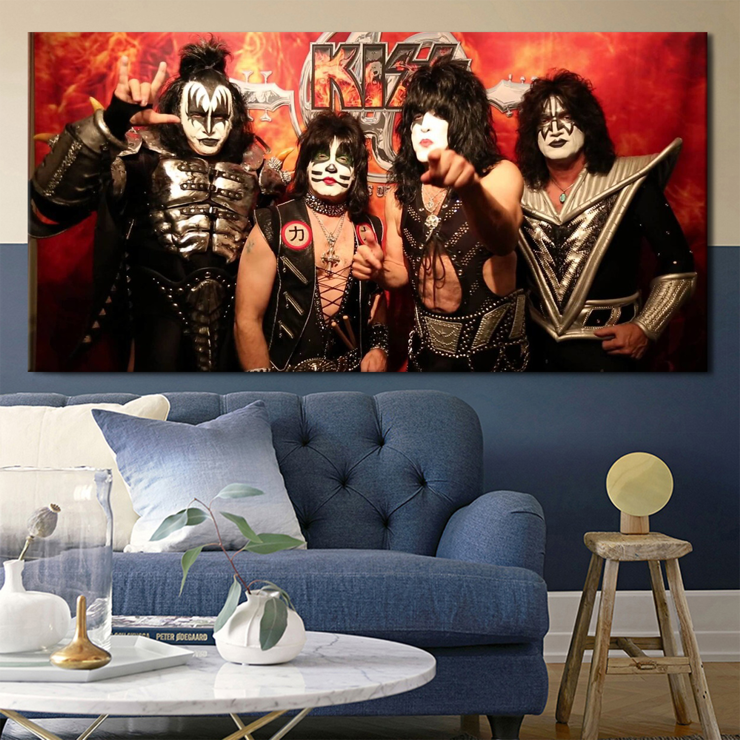 Kiss Rocks Vegas 2014 Canvas Wall Art