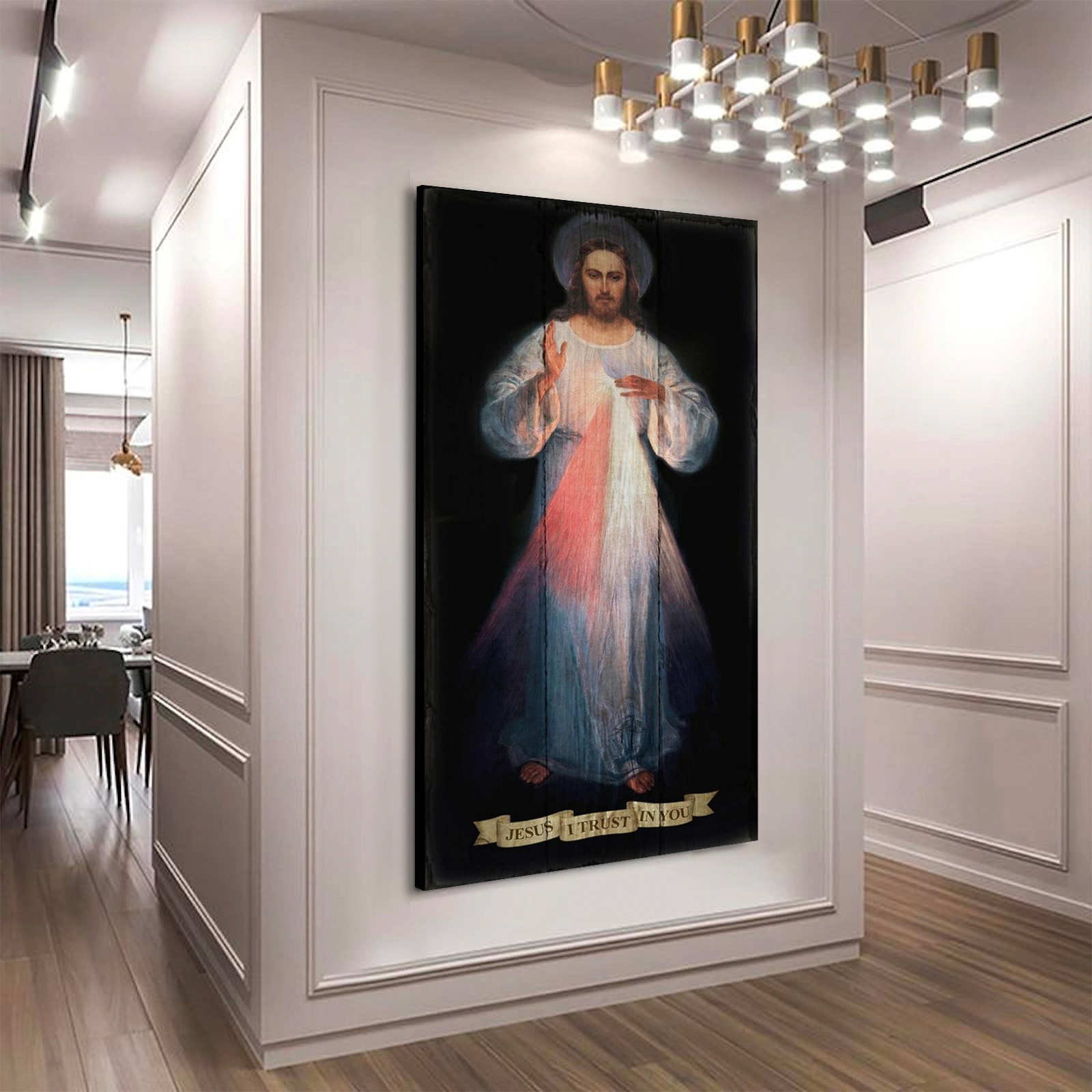 Divine Mercy of Jesus Canvas Wall Art