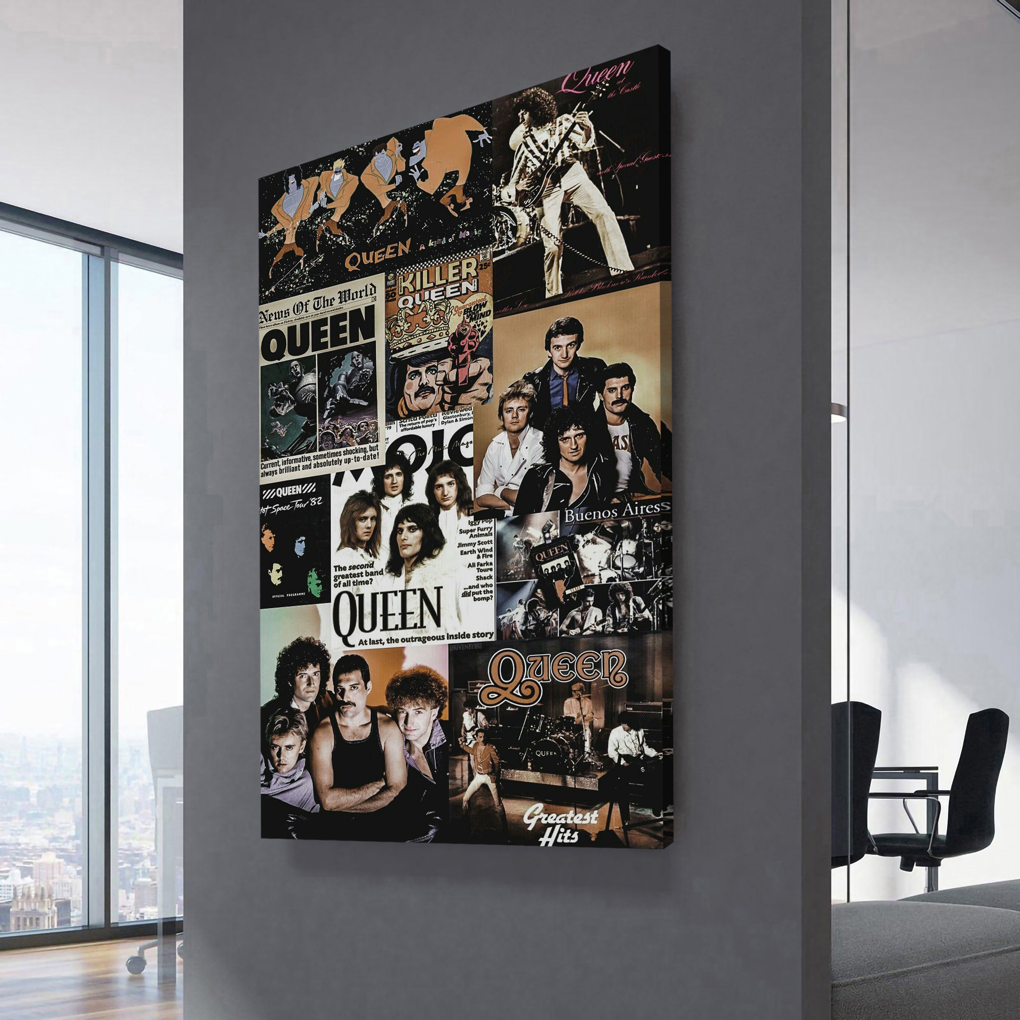 Queen Band Canvas Wall Art