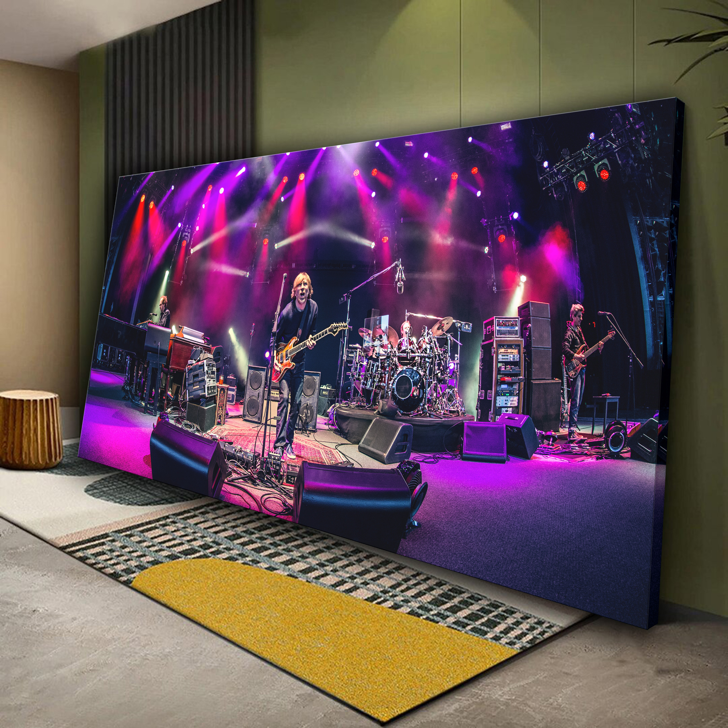 Phish Concert Tour (2014) Canvas Wall Art