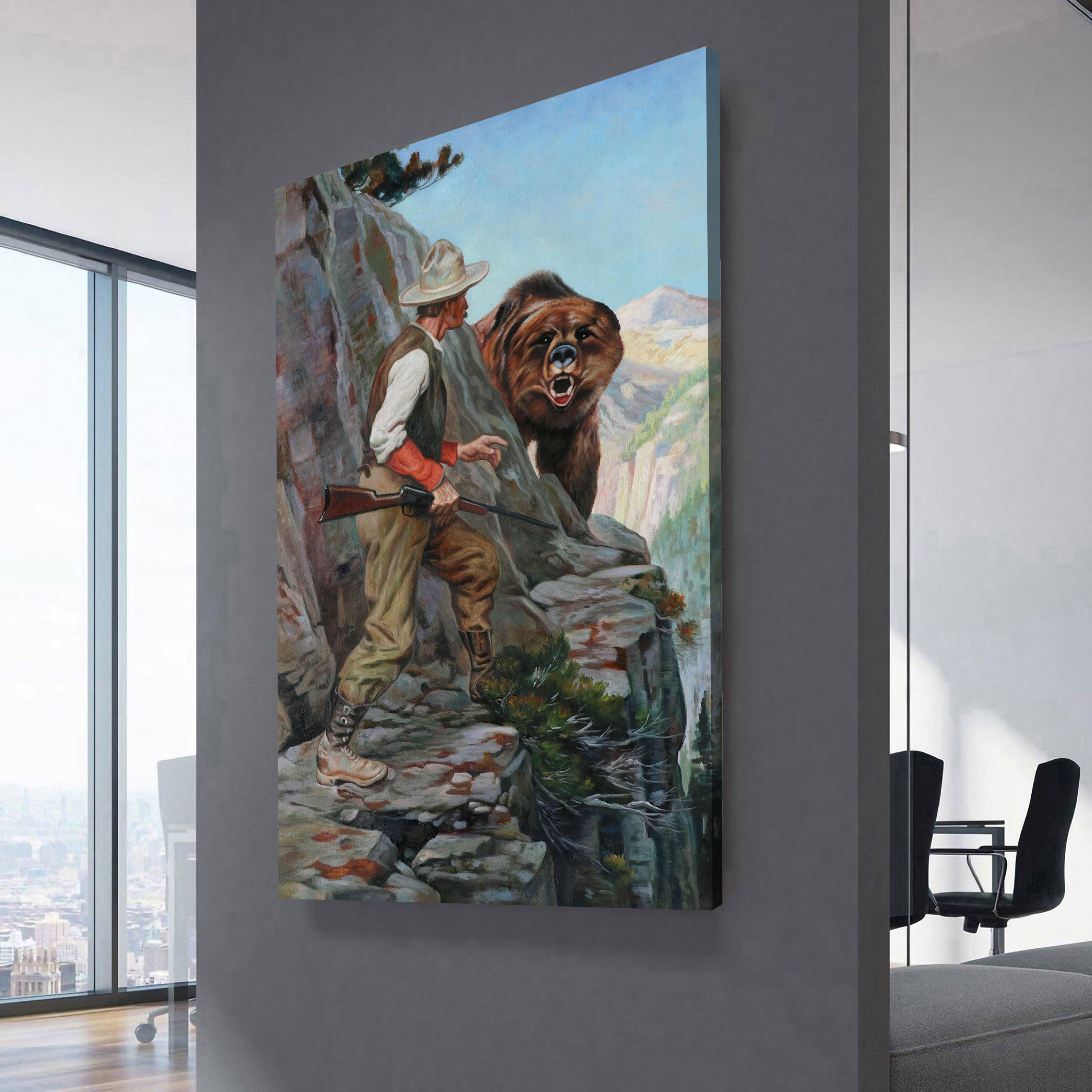 Right of Way by Philip Goodwin Canvas Wall Art