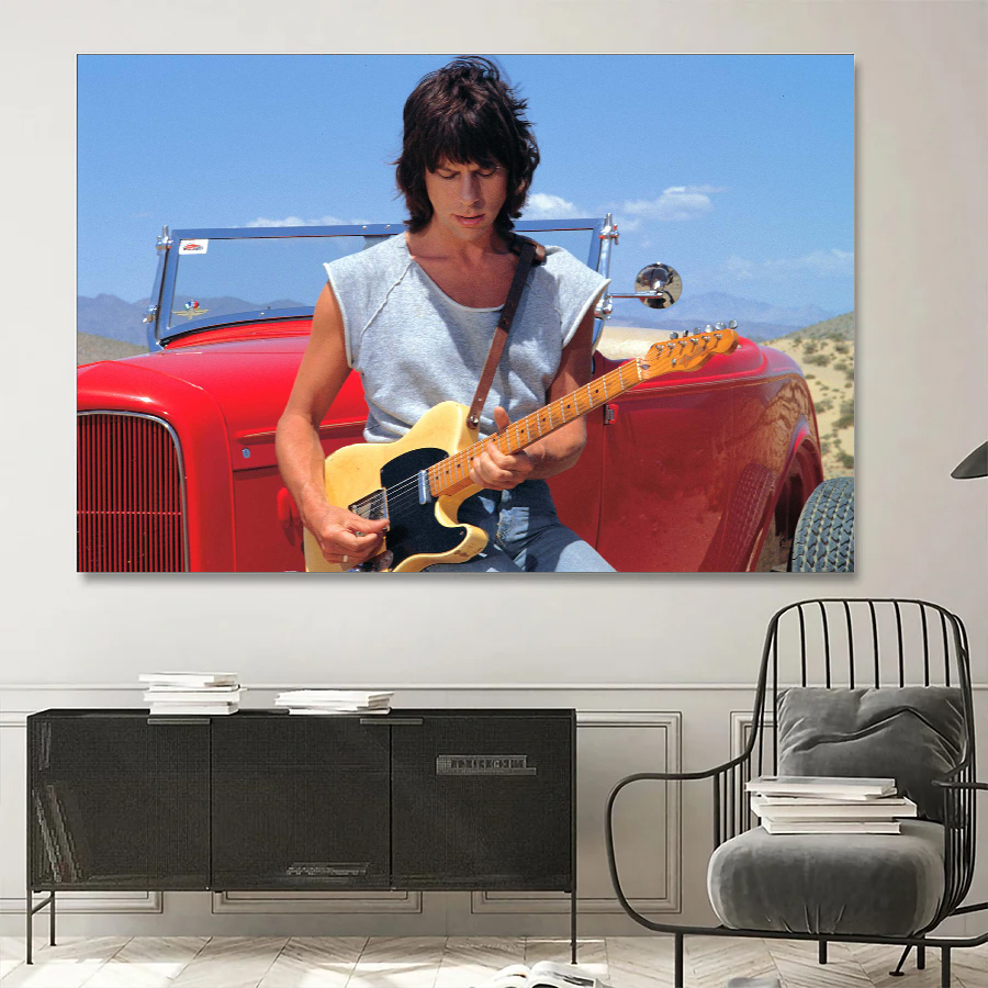 Jeff Beck BECK 01 Canvas Wall Art