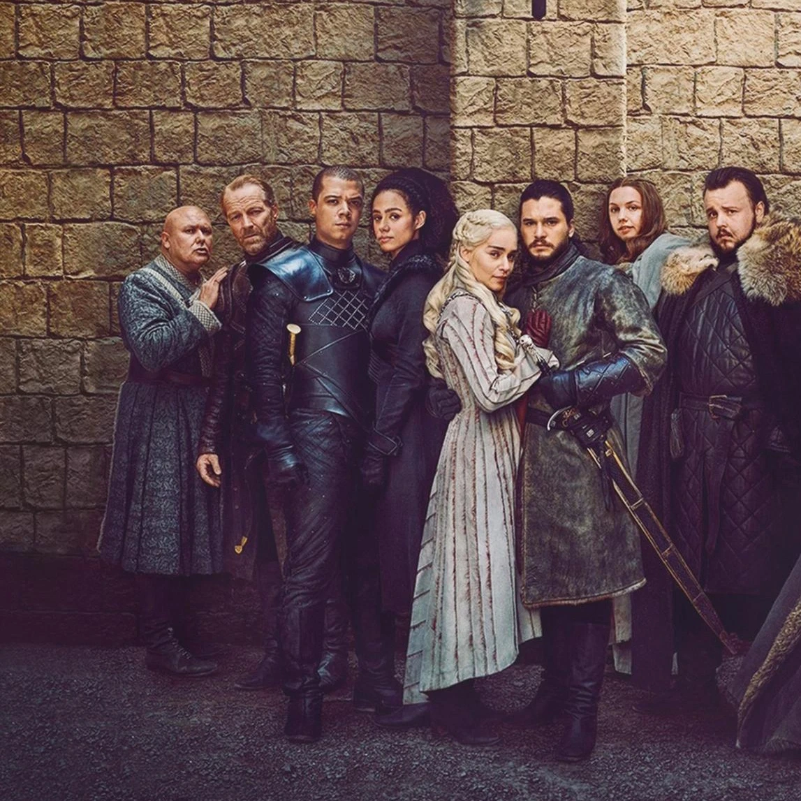 Game of Thrones Season 8 Full Cast Poster Canvas Wall Art