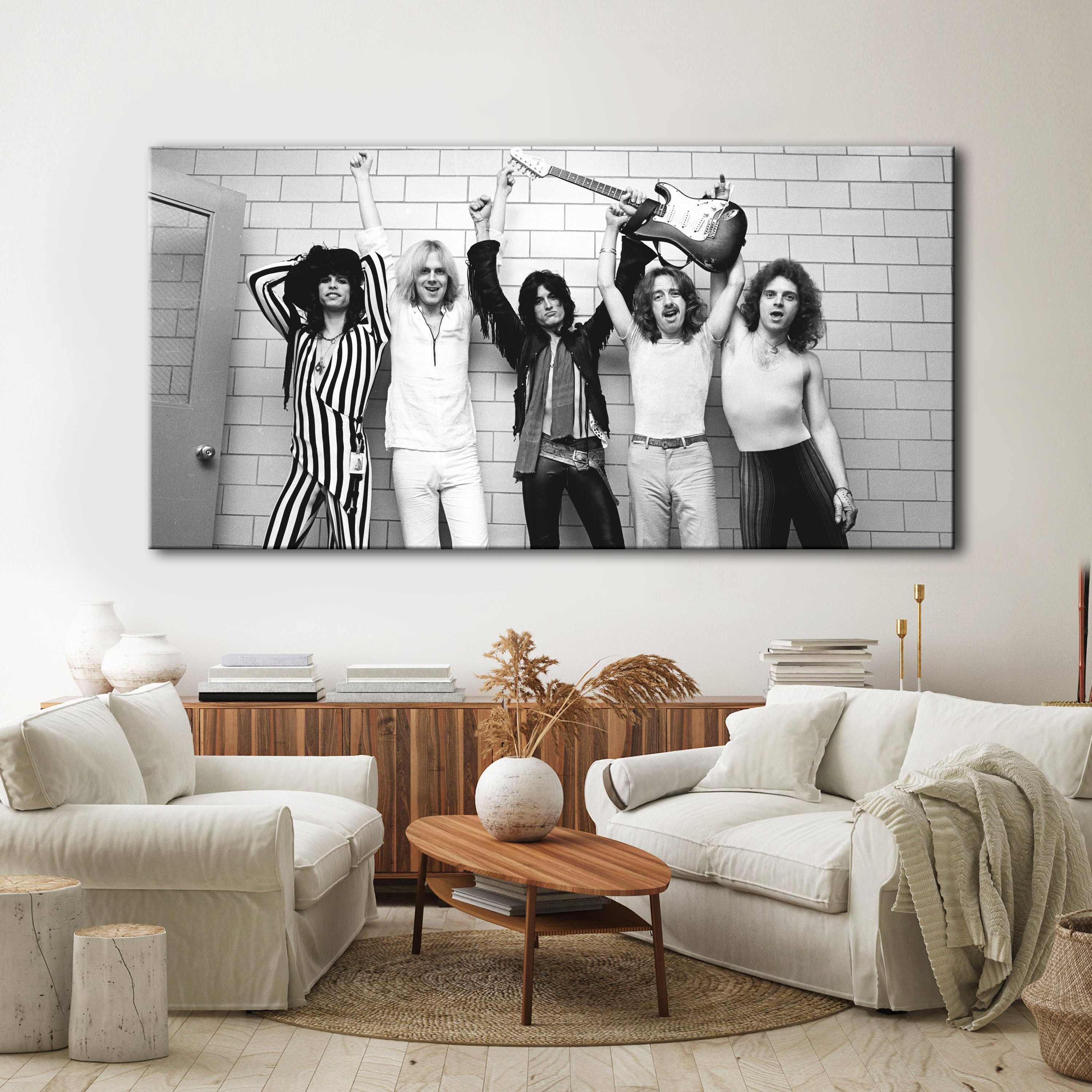 The Bad Boys from Boston Aerosmith Canvas Wall Art