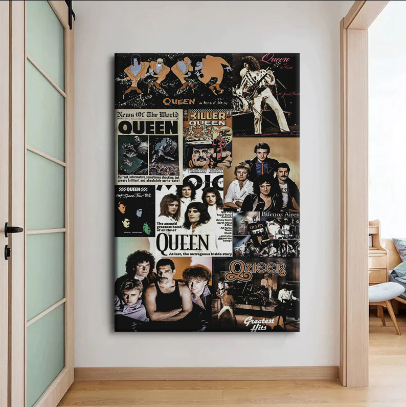 Queen Band Canvas Wall Art
