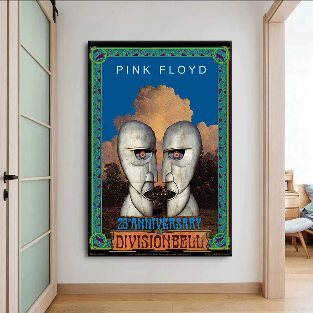Pink Floyd Division Bell 25th Anniversary Canvas Wall Art