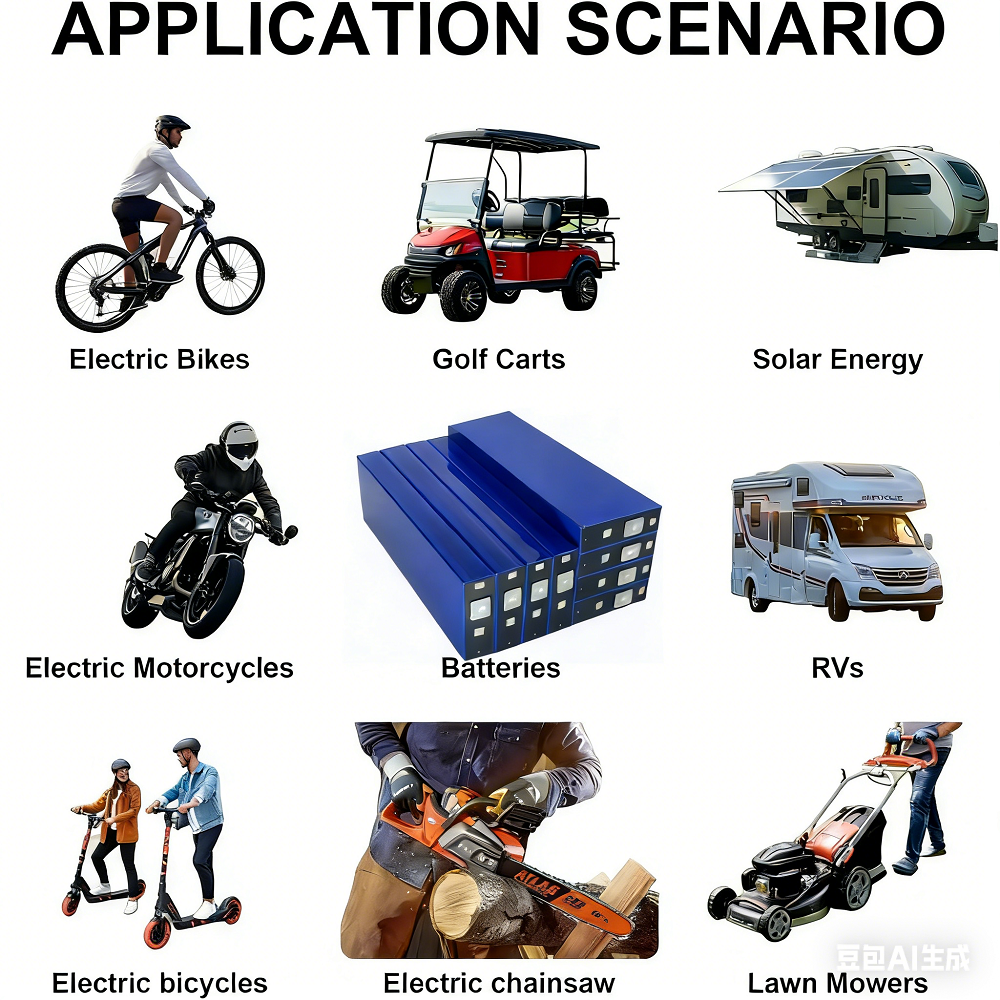 154Ah 3.2V LiFePO4 Cell Grade A Battery EVE 8000+Deep Cycle Lithium Iron Phosphate Rechargeable Battery with QR Code,PV/Home Energy Storage Prismatic Batteries,Replacement Batteries for Solar Systems, Cars, RVs, Boats(8PCS)