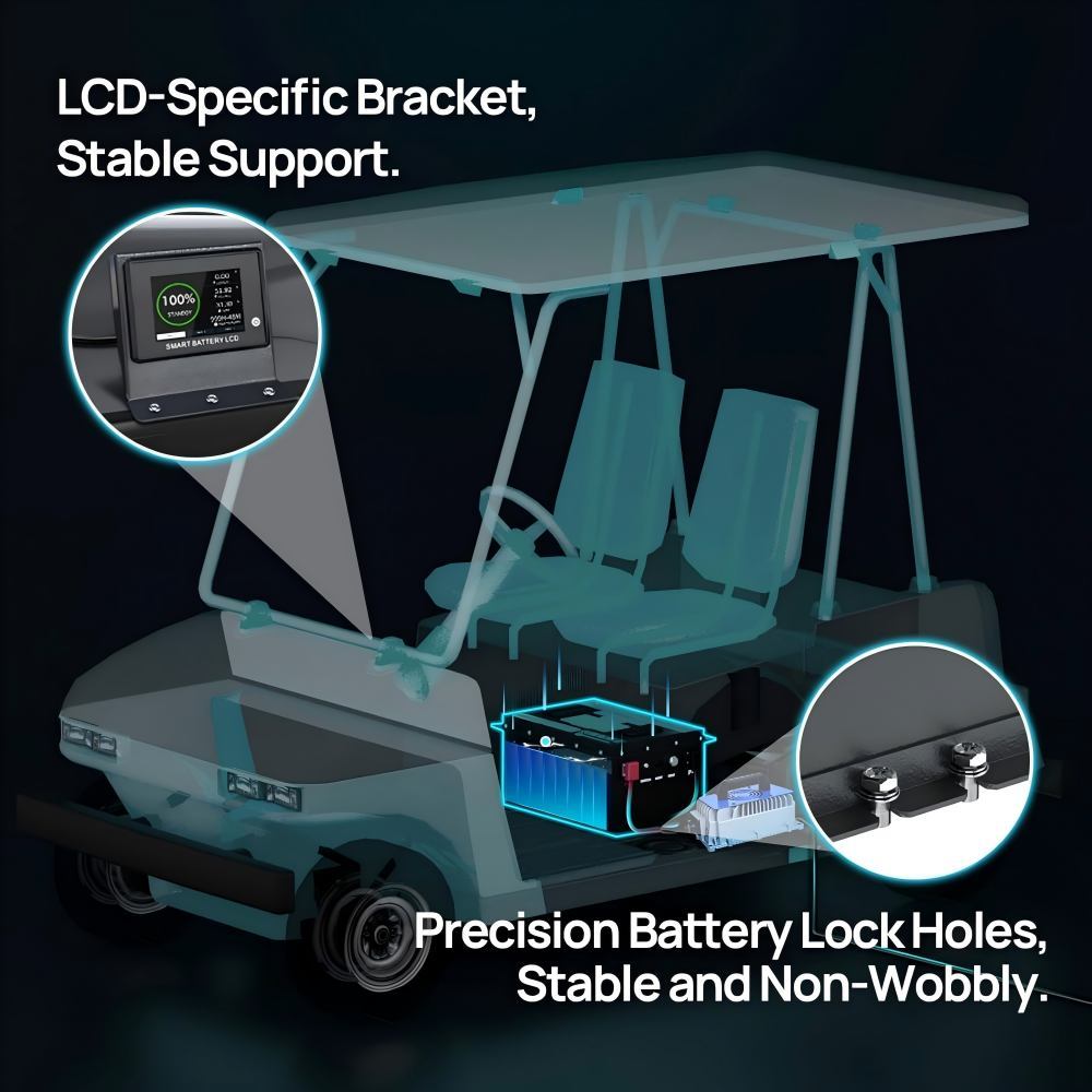 48V 100Ah LiFePO4 Bluetooth Battery Lithium Battery, 8000+Deep Cycle Batteries,Robust Metal Housing with 18A Charger, Rechargeable for Over BMS Protected, Suitable for Solar Systems, Motorhomes, Boats, Camping