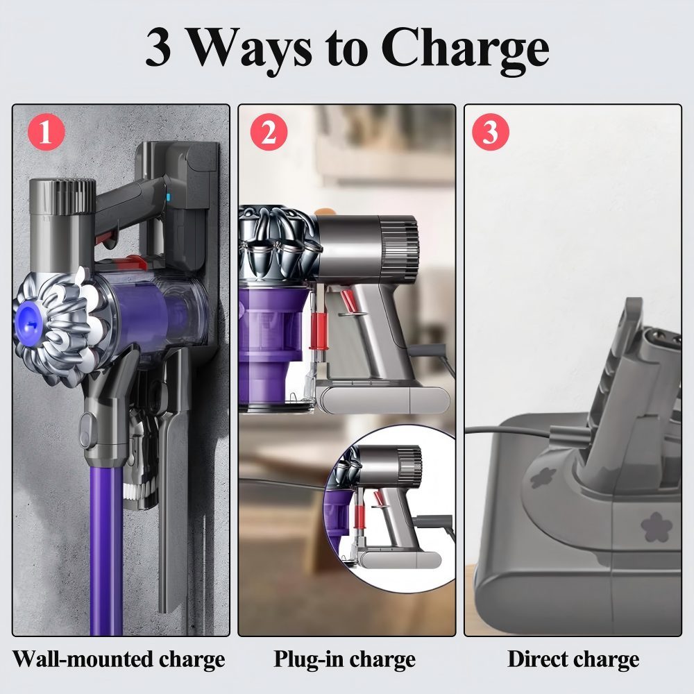 Vacuum Batteries Replacement Battery for Dyson V10 Battery SV12 Compatible with V10 Fluffy Animal Absolute Motorhead Trigger Series Vacuum Cleaner
