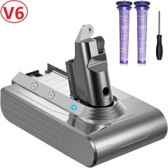 6000mAh Replacement Battery for Dyson V6 DC58 DC59 DC61 DC62