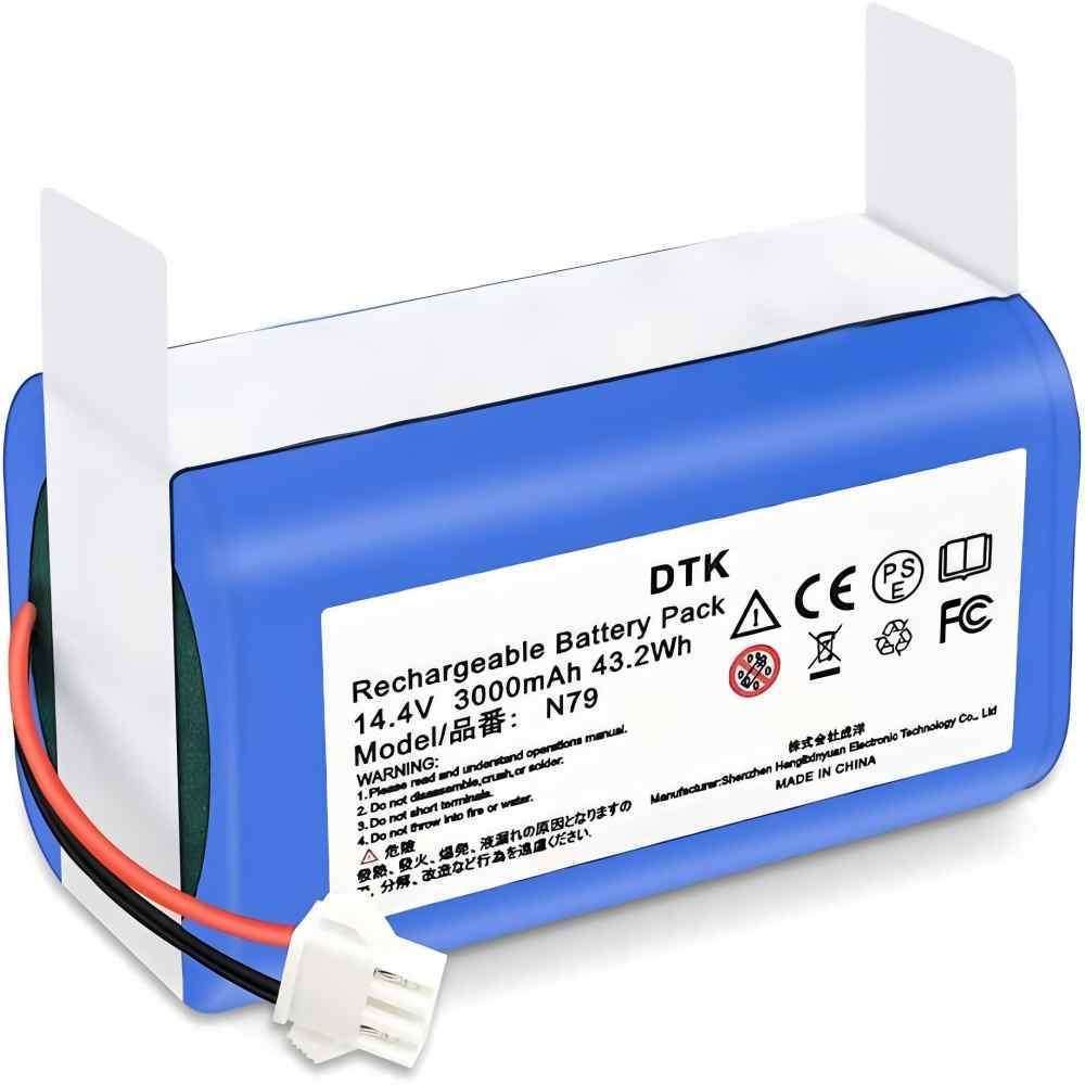 14.4V 3000mAh Replacement Battery for Eufy RoboVac 11 11S 11S MAX 12 15C 15T 30 35C and Ecovacs Deebot N79 N79S DN622, Tesvor X500, IKHOS S14 S15 Cordlss Vacuum Cleaner Battery
