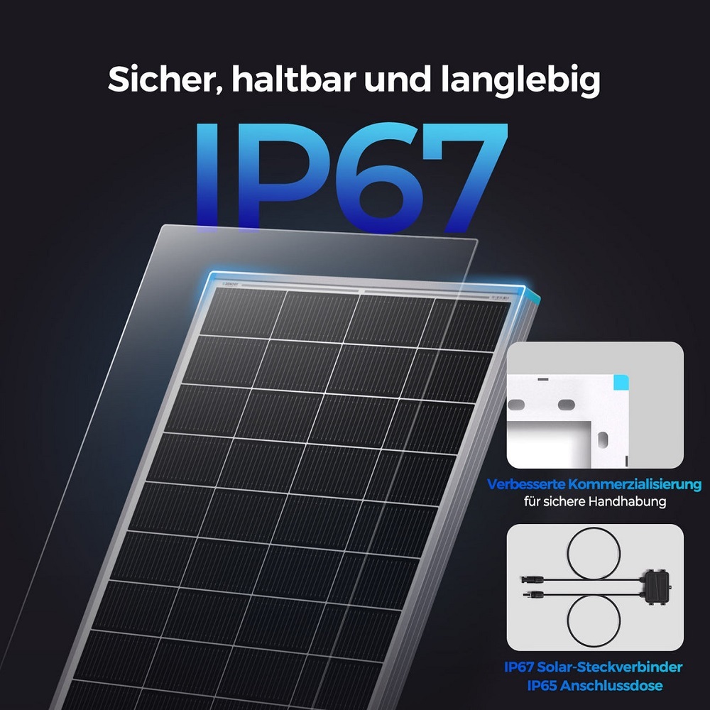 200 Watt 12 Volt Monocrystalline Solar Panel Starter 20A Rover MPPT Charge Controller/Mounting Z Brackets/Tray Cable/Adaptor Kit for RV, Boats, Trailer, Camper, Marine,Off-Grid System, 200W