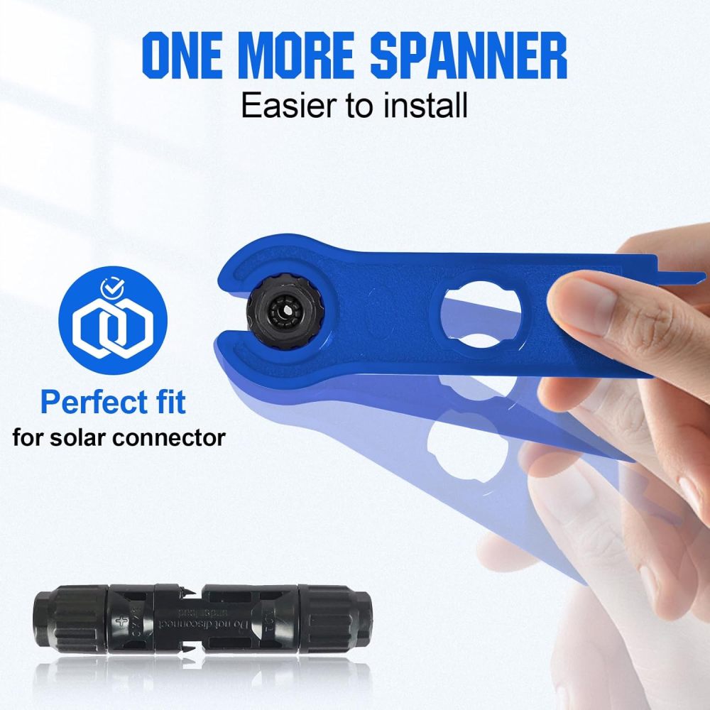 Solar Crimper Tool Kit 13 PCS for Solar Panel Installation