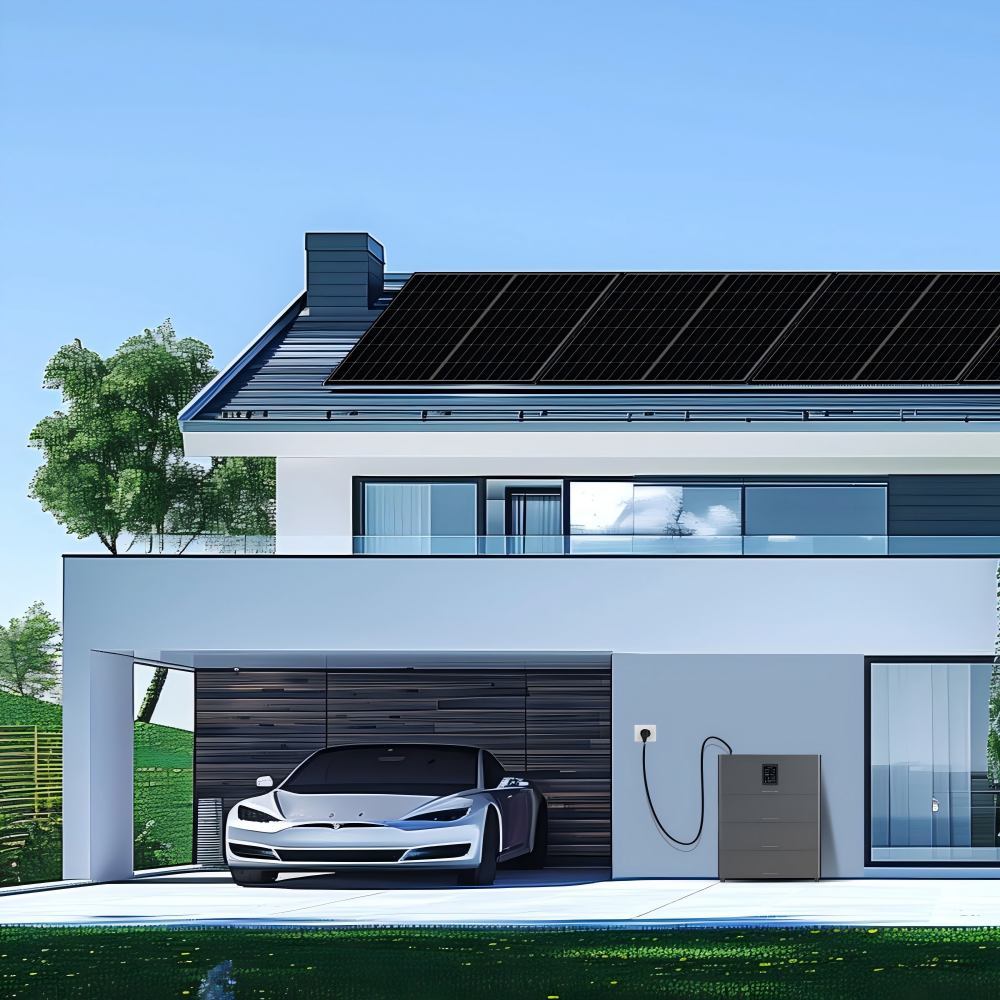 All-in-one Balcony Power Station 5.12kWh 4×430W Panels Plug-and-play
