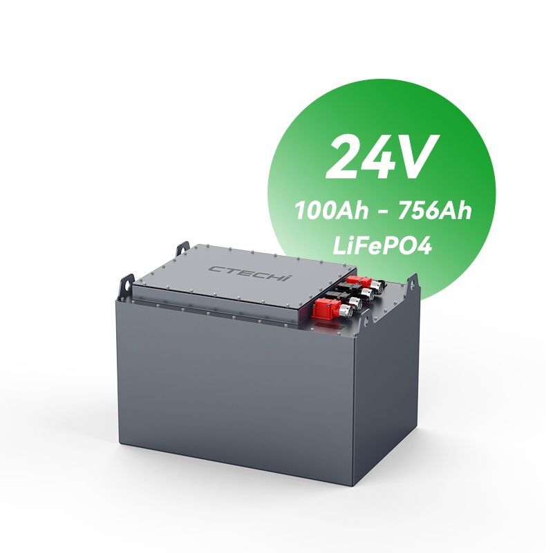 24V 100Ah  Forklift Battery Power Supply LiFePO4 Lithium Factory Direct