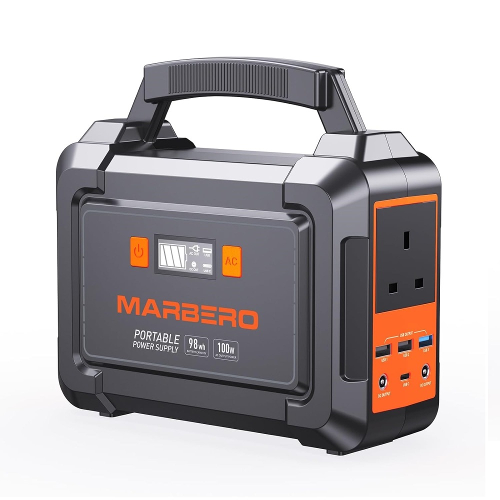 88W 24000mAh Portable Power Station Solar Outdoor Generators Backup Power