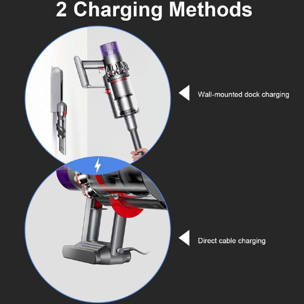 6000mAh Battery for Dyson V7 SV11 Vacuum with 2 Pre Filters
