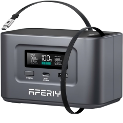 99.2W 31000mAh USB/Type C Outlet Portable Power Station Solar Outdoor Generators Backup Power