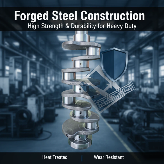 HEHUI Cummins 4D102 4BT Crankshaft 732-31-1100 3929036 3903830 3903827 3905617 Excavator Parts,China Engine ,Cummins 4D102 4BT Crankshaft