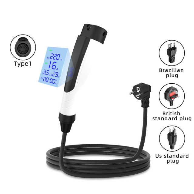 3.5kW Portable EV Charger | Mode 1.5 Plug & Play Charging Cable | Hongte
