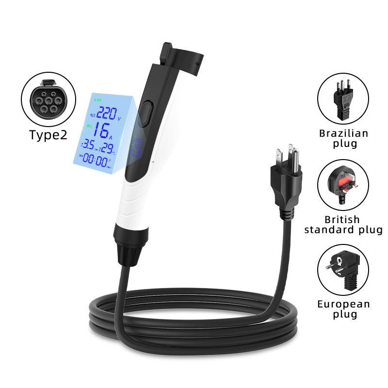 3.5kW Portable EV Charger | Mode 1.5 Plug & Play Charging Cable | Hongte