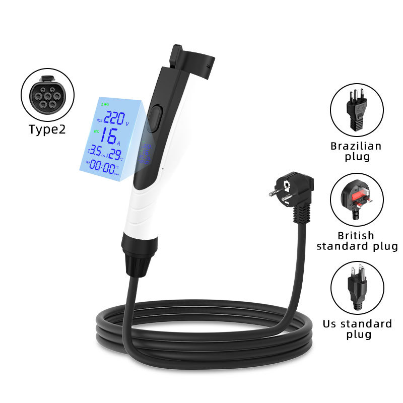 3.5kW Portable EV Charger | Mode 1.5 Plug & Play Charging Cable | Hongte