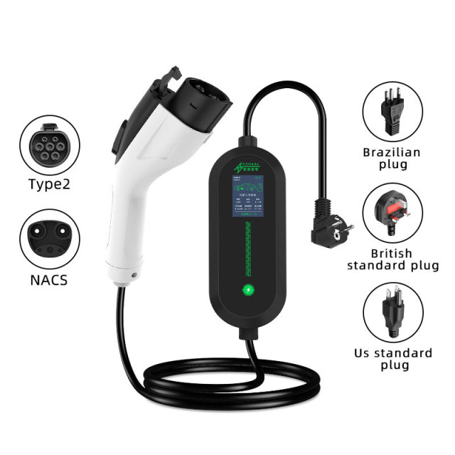 Hongte Mode 2 Portable EV Charger | 3.5kW & 7kW Plug and Play