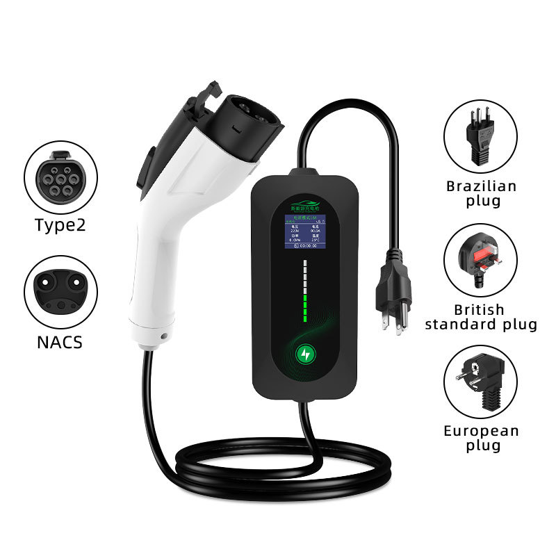 Portable Mode 2 EV Charging Cable 3.5kW 7kW | Hongteev