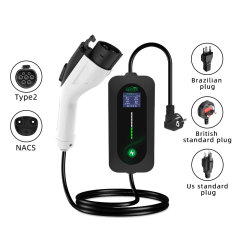 Portable Mode 2 EV Charging Cable 3.5kW 7kW | Hongteev